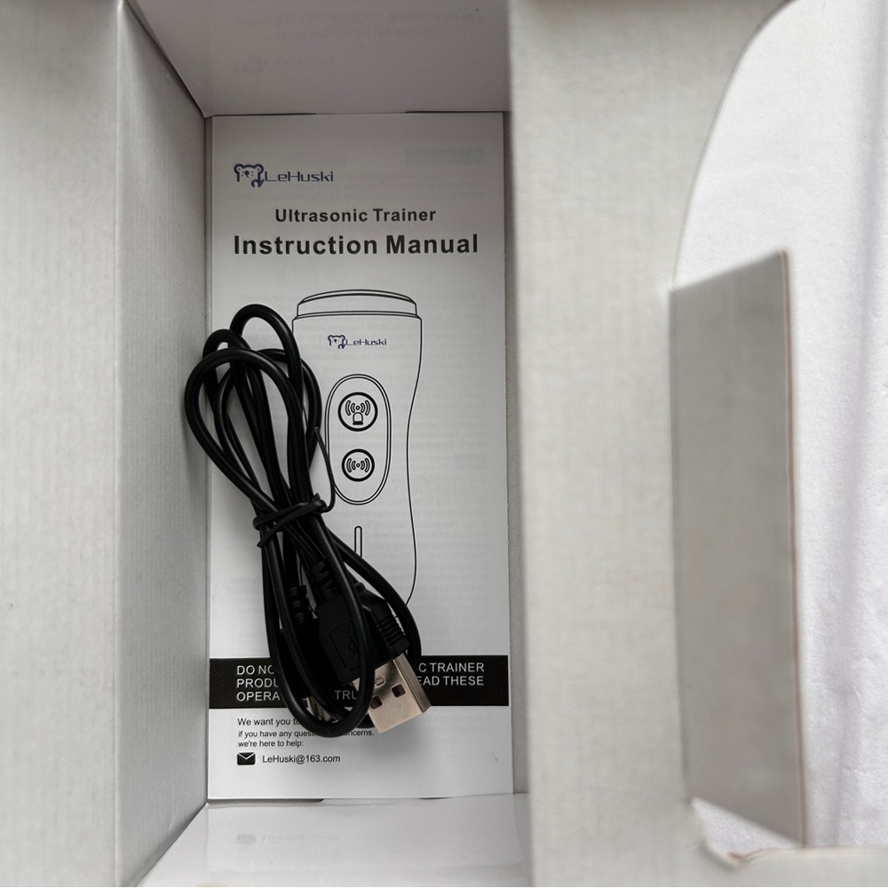 PetSafe Ultrasonic Dog Repellent 2-in-1 Dog Trainer All Breeds Rechargeable NIB - Picture 6 of 6